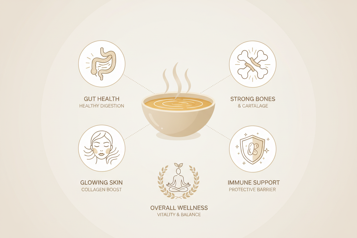 CHICKEN BONE BROTH (500ML)